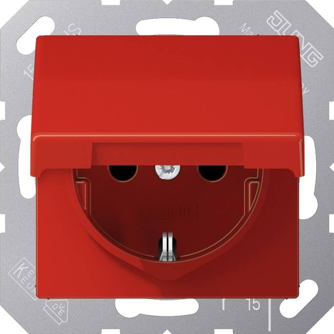 Jung SCHUKO-Steckdose 16A 250V AS 1520 BFKL RT
