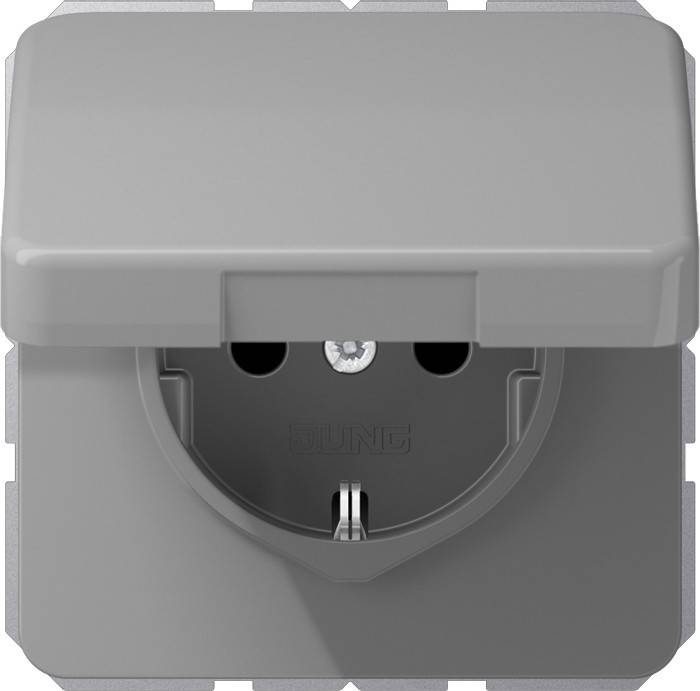 Jung SCHUKO-Steckdose 16A 250V CD 1520 BFKIKL GR