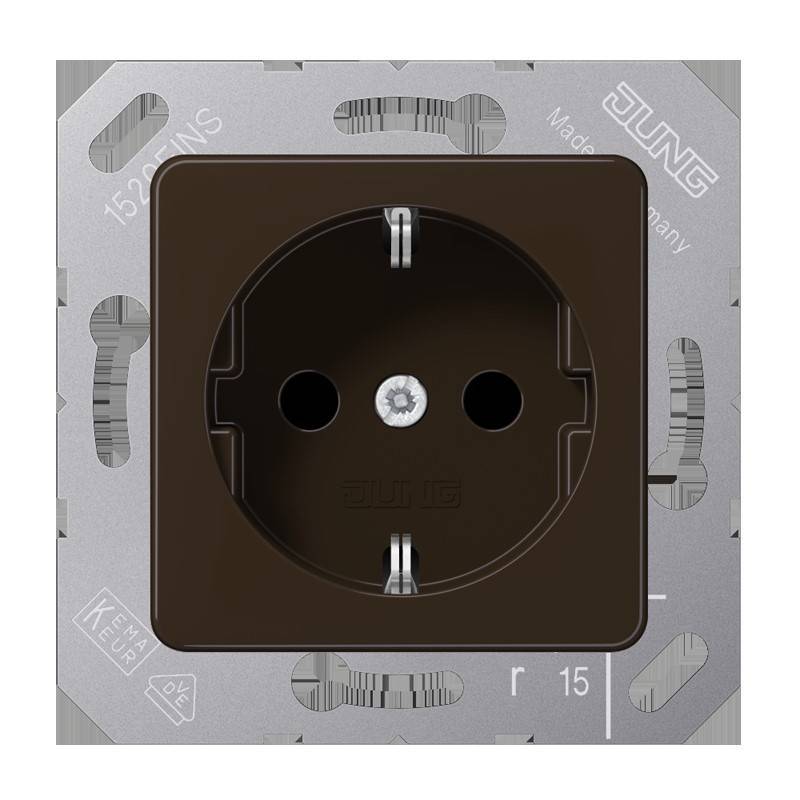 Jung SCHUKO-Steckdose 16A 250V CD 5120 BF BR