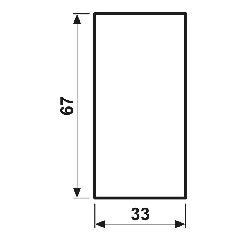Jung Abdeckung transparent CD 50 NA