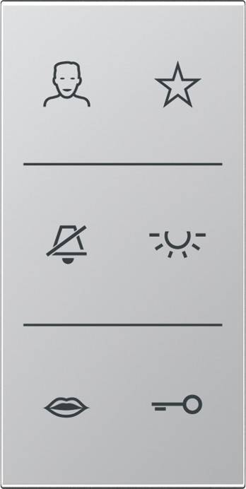 Jung Design-Cover SI V6 AL DC