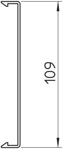 OBO Bettermann Kanaloberteil 2410 110RW