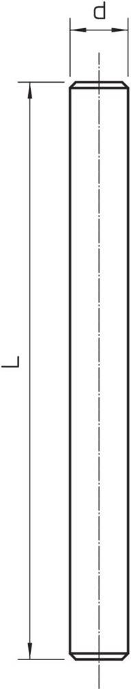 OBO Bettermann Gewindestange TR M8 1M A4