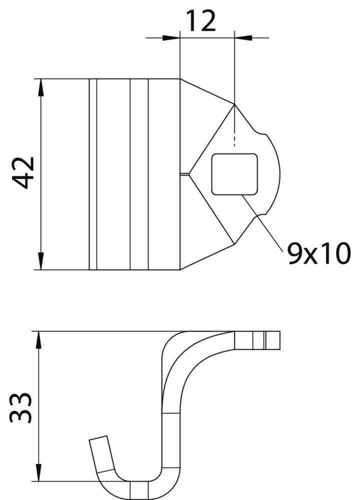 OBO Bettermann Klemmlasche einzeln KLAS 30 55 FT