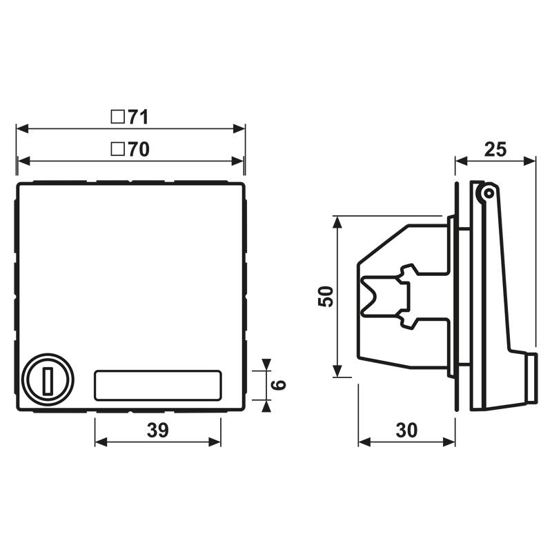 10 Stk. Jung SCHUKO-Steckdose 16A 250V AL 1520 NAKLSL D