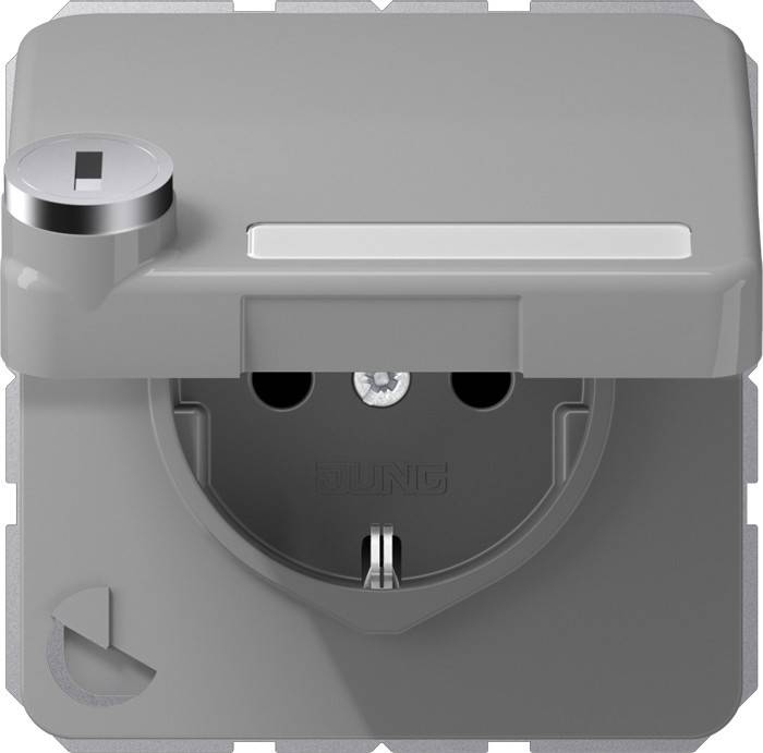 10 Stk. Jung SCHUKO-Steckdose 16A 250V CD 1520 NAKLSL GR