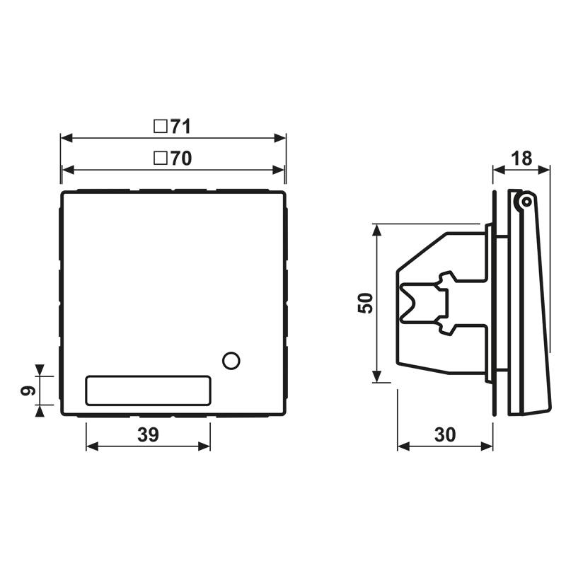 Jung SCHUKO-Steckdose 16A 250V LS 1520 NAKLKO O