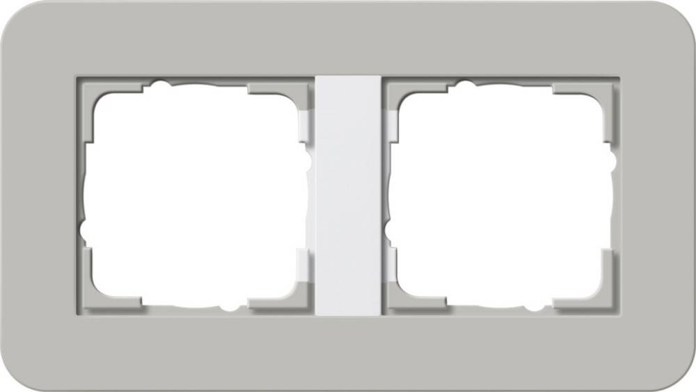 Gira Abdeckrahmen 2fach 0212412