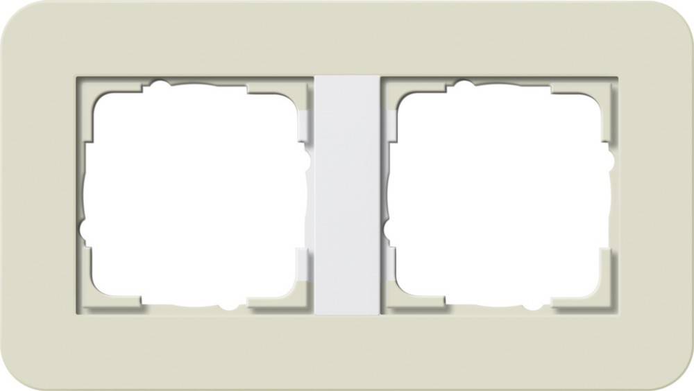 Gira Abdeckrahmen 2fach 0212417