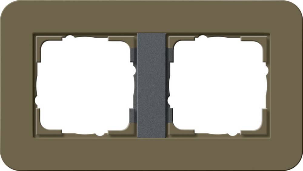 Gira Abdeckrahmen 2fach 0212426