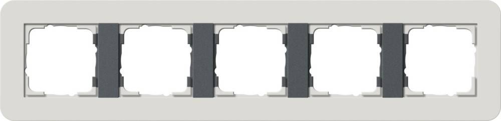 Gira Abdeckrahmen 5fach 0215421