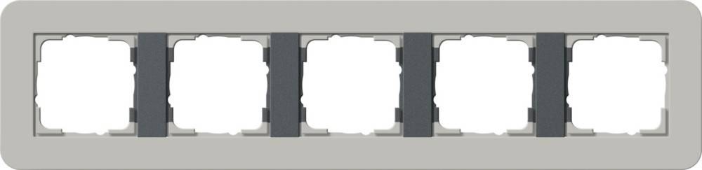 Gira Abdeckrahmen 5fach 0215422