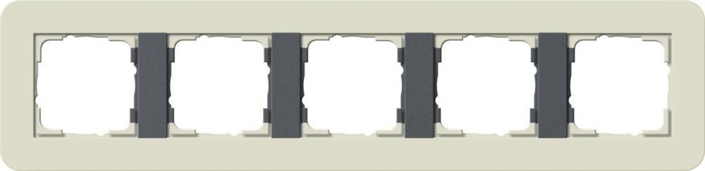 Gira Abdeckrahmen 5fach 0215427