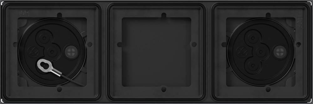 Gira Gehäuse 3-fach 551300