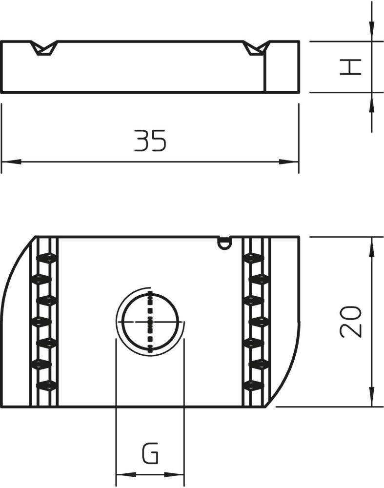 OBO Bettermann Gleitmutter MS41SN M10 ZL