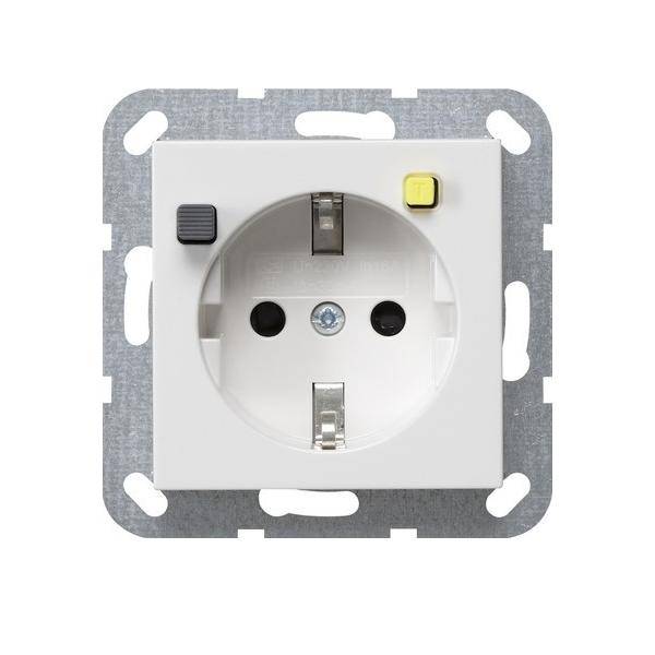Gira FI-Schutz-Steckdose rws 267727