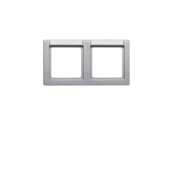 Berker Rahmen 2f.alu/lack 10226014