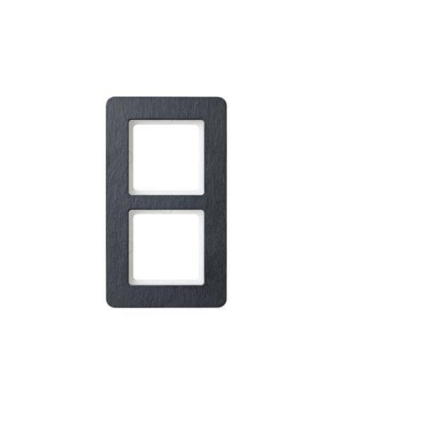 Berker Rahmen 2f. schiefer 10126030