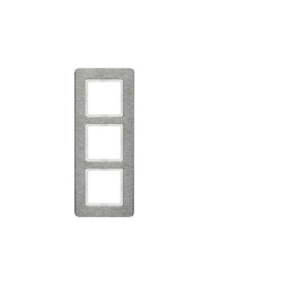 Berker Rahmen 3f. eds/gebürstet 10136083