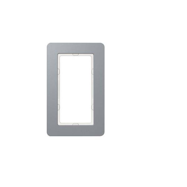 Berker Rahmen 1f. alu/gestrahlt 13096074