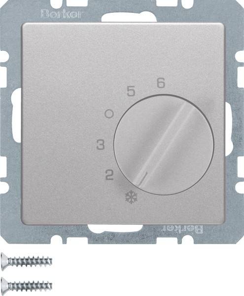 Berker Temperaturregler alu/lack 20266084