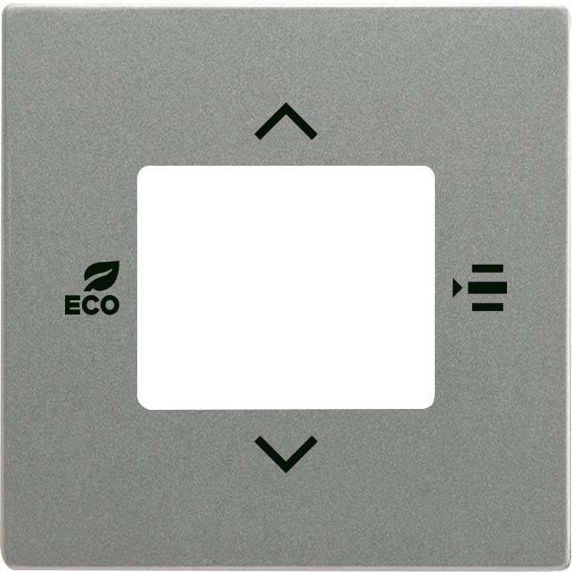 Busch-Jaeger Zentralscheibe gr/met 6109/03-803