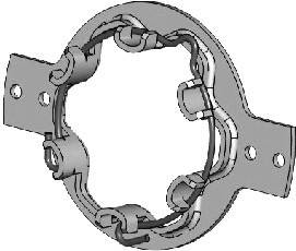 Somfy Blendkappenlager 9410683