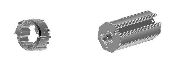 Somfy Walzenkapsel Set 9014685