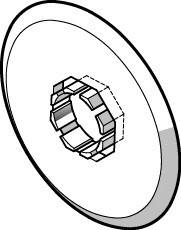 Somfy Abweisscheibe 9500492