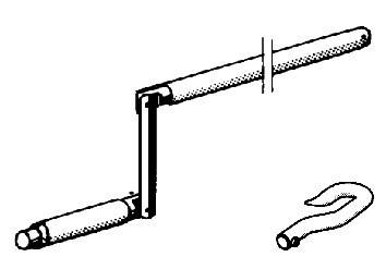 Somfy Gelenkkurbel 9701386
