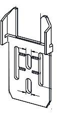 Somfy Halteplatte 9701530