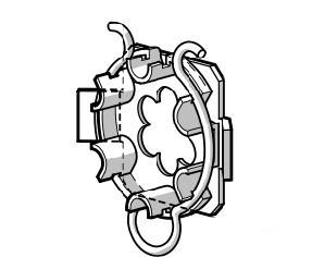 Somfy Umrüstlager 9704030