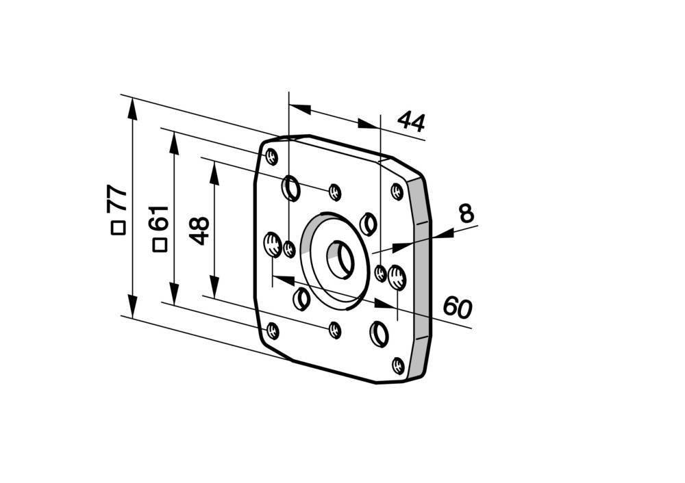 Somfy Universallager 9910040
