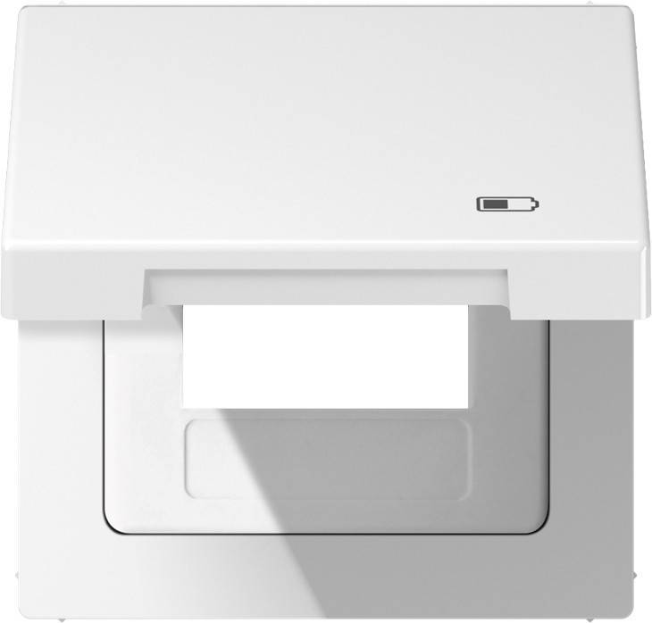 Jung Klappdeckel LS 990 BFKL USB WW