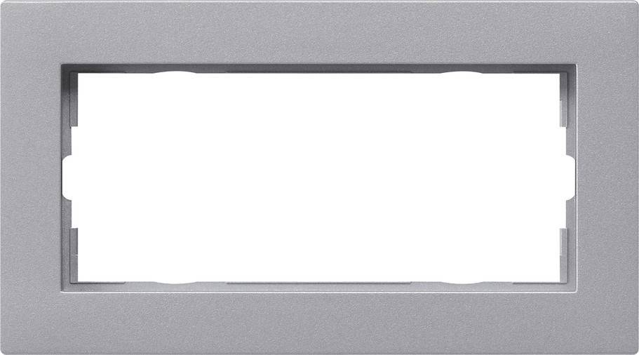 Gira Abdeckrahmen 2fach alu 1002255