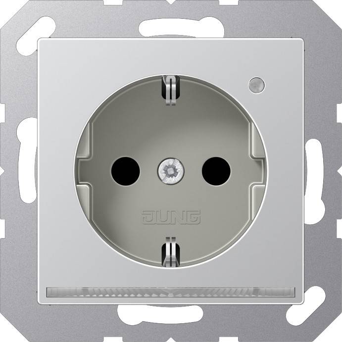 Jung SCHUKO-Steckdose 16A 250V A 1520-O AL LNW