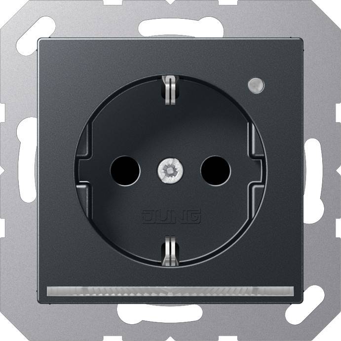 Jung SCHUKO-Steckdose 16A 250V A 1520-O ANM LNW