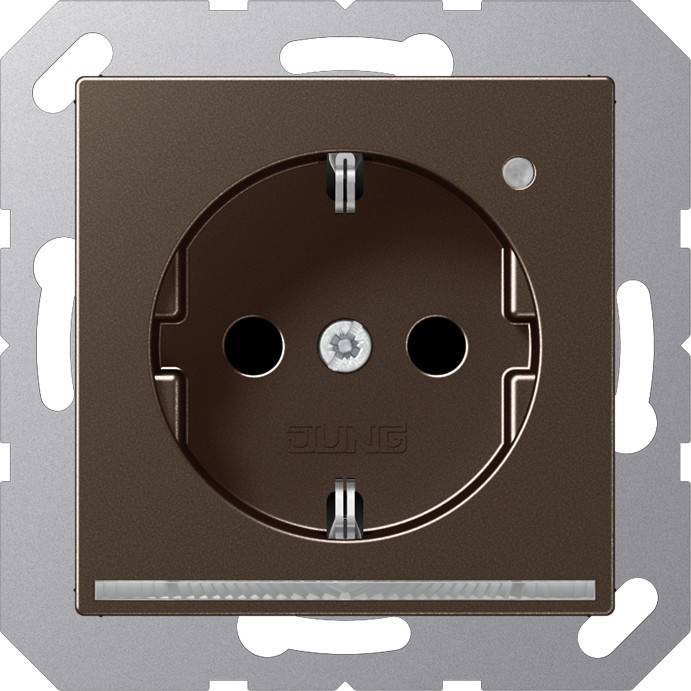 Jung SCHUKO-Steckdose 16A 250V A 1520-O MO LNW