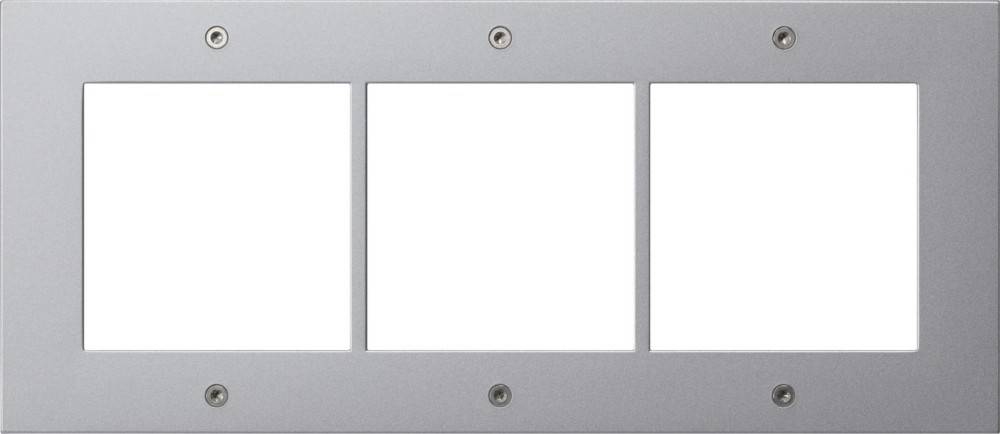 Gira Designrahmen 3fach alu 850365