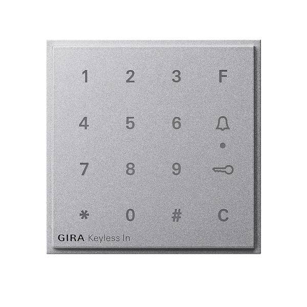 Gira Aufsatz Codetastatur alu 851365