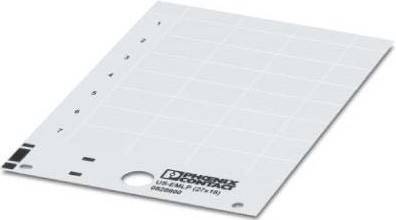 Phoenix Contact Kunststoffschild US-EMLP (85,6X54) BU