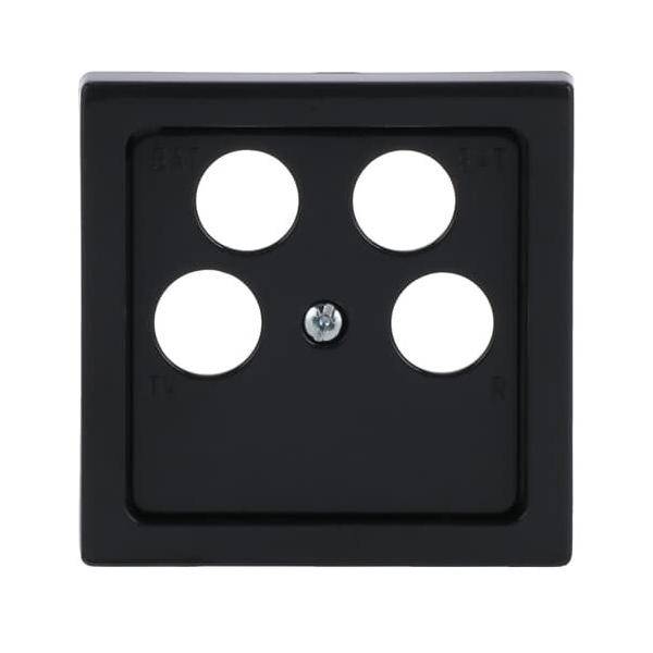 Busch-Jaeger Zentralscheibe anthrazit 1743/10-04-81