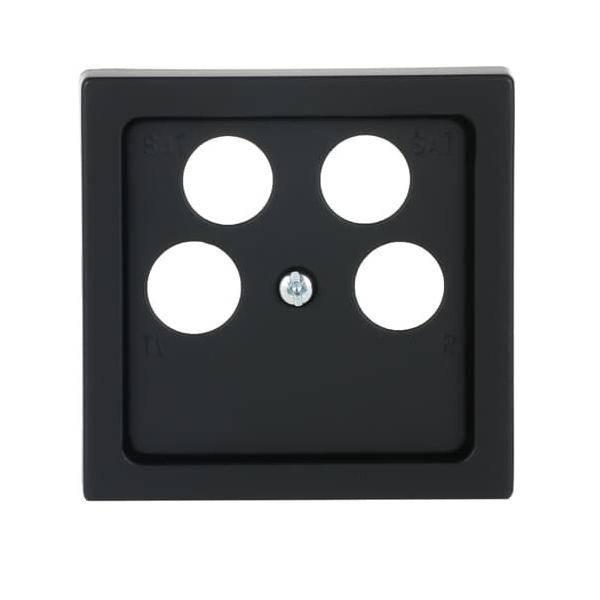 Busch-Jaeger Zentralscheibe schwarz 1743/10-04-885