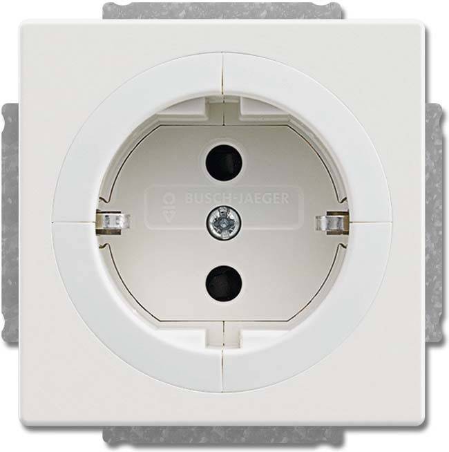10 Stk. Busch-Jaeger Objektsteckdose 20 EUAB-884