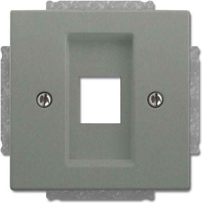 Busch-Jaeger Zentralscheibe gr/metal 2561-803