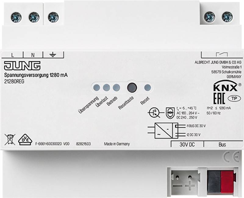 Jung Spannungsversorgung 21280 REG
