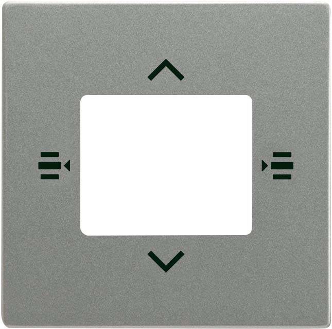 Busch-Jaeger Zentralscheibe gr/metal 6108/61-803