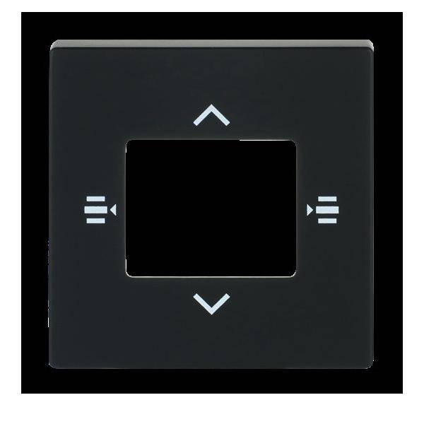 Busch-Jaeger Zentralscheibe sw/matt 6108/61-885