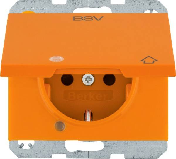 10 Stk. Berker Steckdose Schuko 41517124