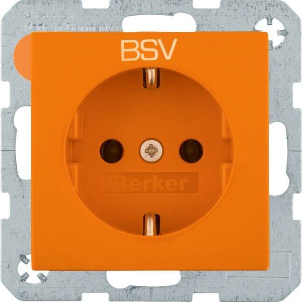 10 Stk. Berker Steckdose Schuko 47236017